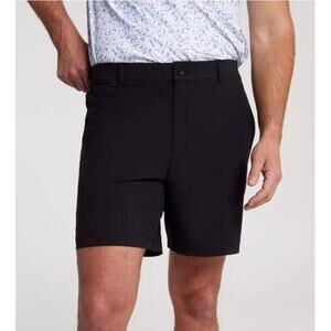 VRST Men’s Graphic Charcoal Long Drive Chino 7” Golf Shorts Size 36